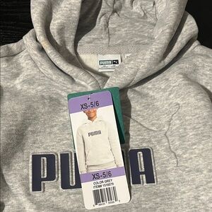 Puma Heather Gray Hoodie Set 💫